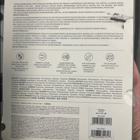 Targus IPad11 air cover. $40